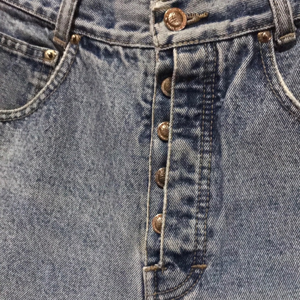 VTG LAWMAN High Waisted Button Fly Jeans